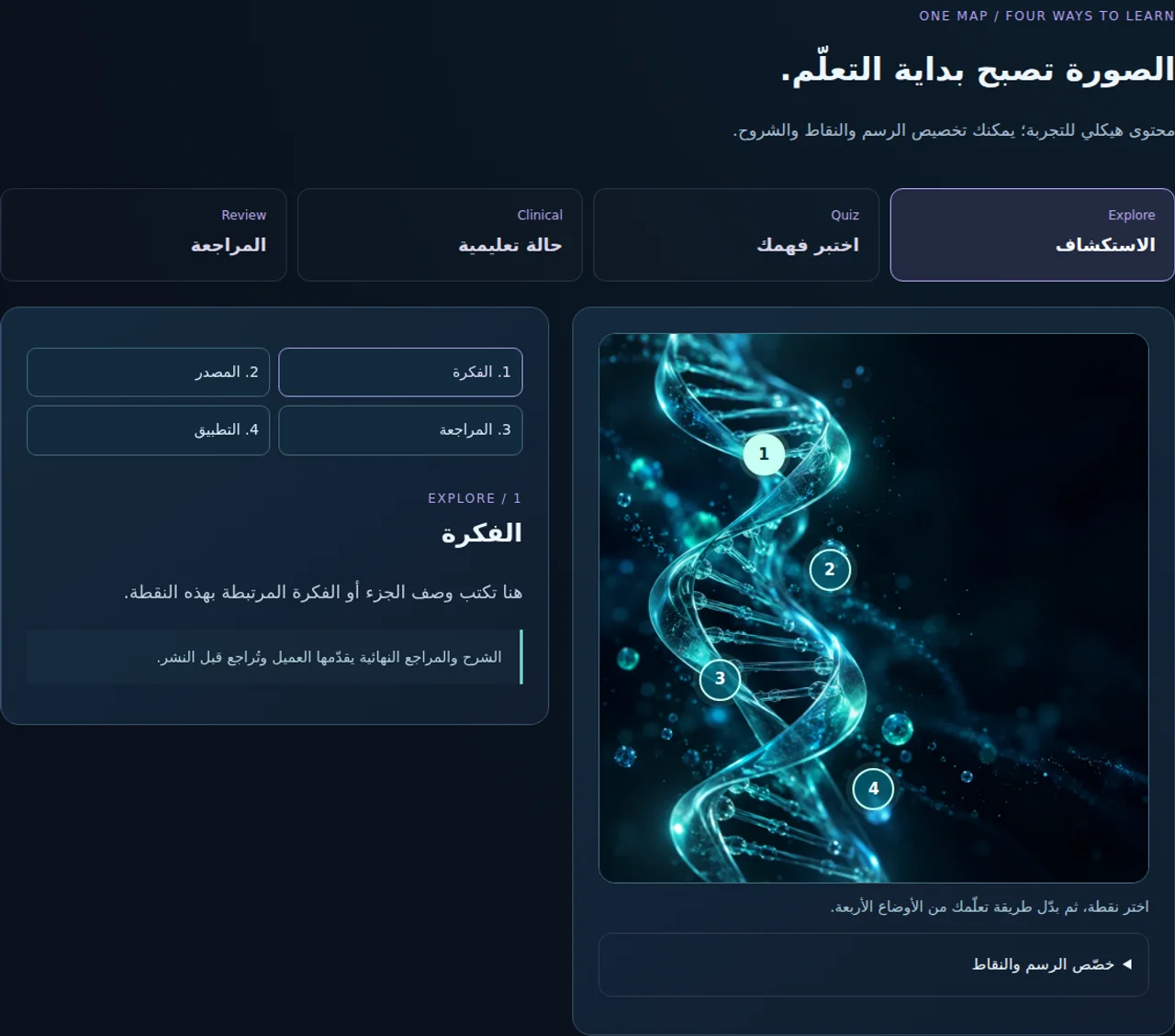 لقطة من نموذج أثر أطلس